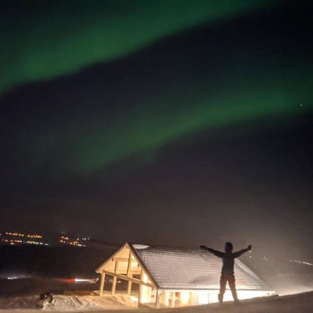 Akureyri - Cabin With An Amazing View Villa Esterno foto